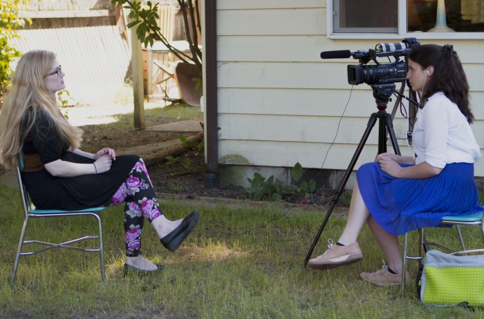 Allison Griner reports in Seattle, Washington. Photo: Sam Stites.